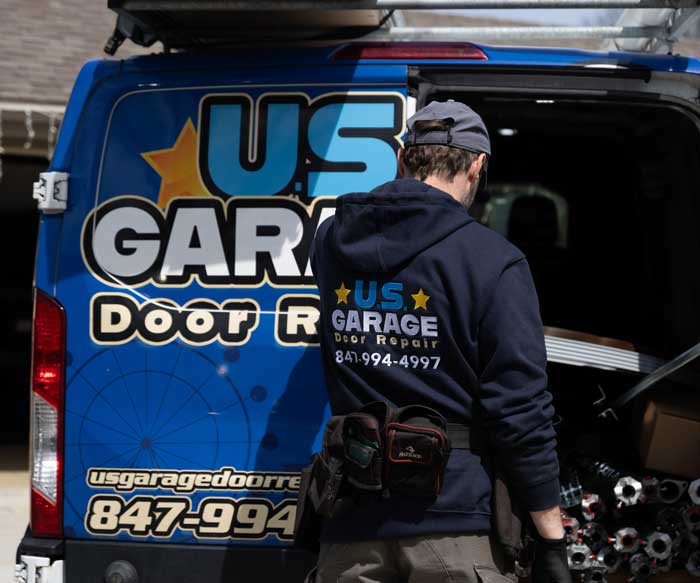 US Garage Door Repair technicians ready for garage door repair service in Gurnee, IL